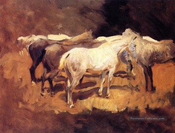  chevaux Peintre - Chevaux à Palma John Singer Sargent